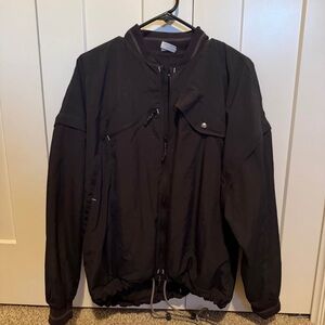 Gymshark Black Bomber Jacket